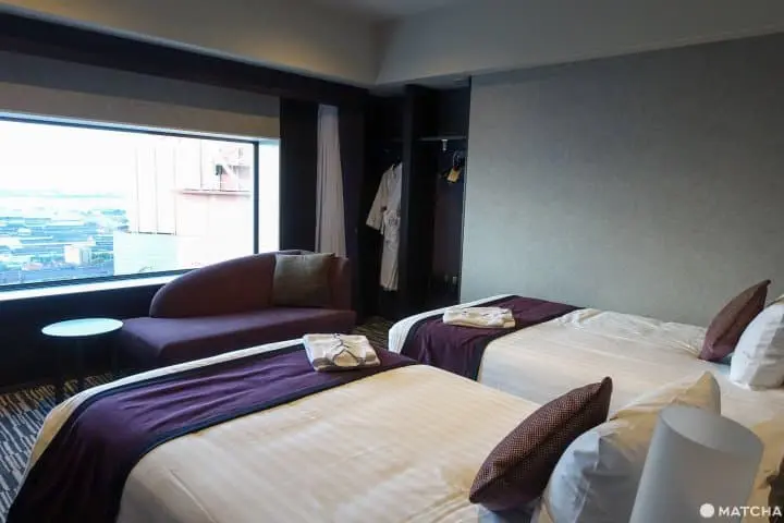 下樓就是日本環球影城可以馬上玩 Park Front Hotel