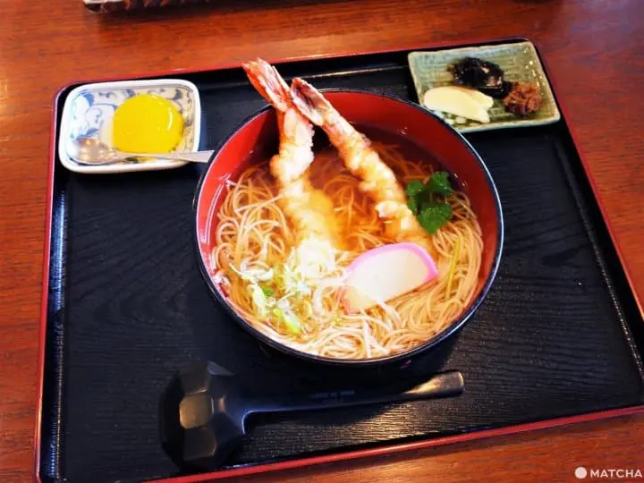 白石溫麵炸蝦溫麵