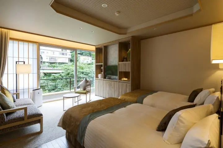 聚樂水上日式旅館房間