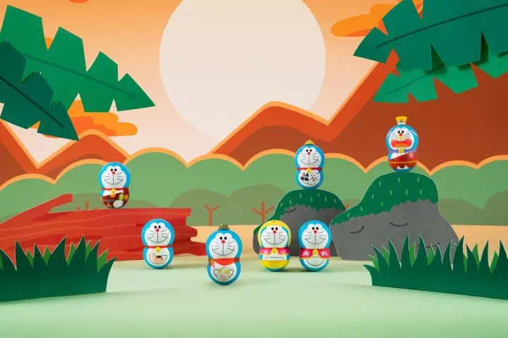 日本超市便利商店 多啦A夢食玩6