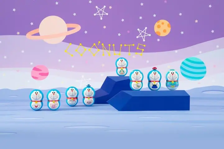 日本超市便利商店 多啦A夢食玩5