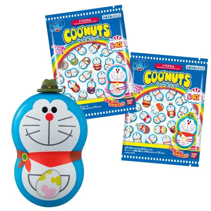 日本超市便利商店 多啦A夢食玩