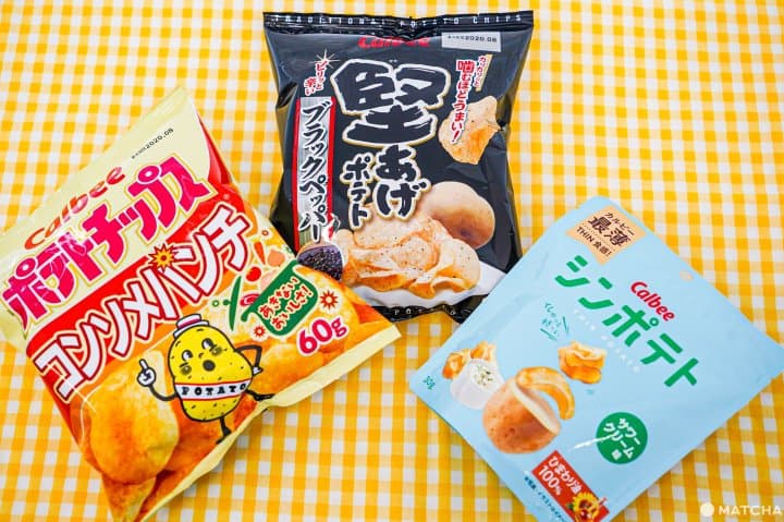 Calbee卡樂比_日本洋芋片_馬鈴薯條餅乾