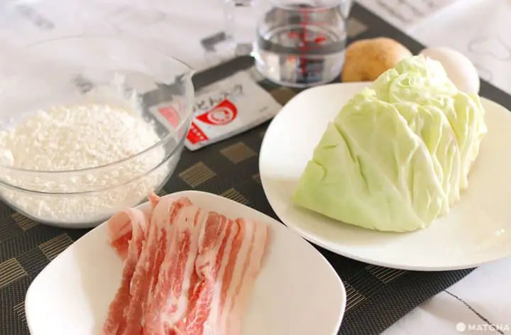 海外で手に入る材料を使って、お好み焼きを作ろう！ 