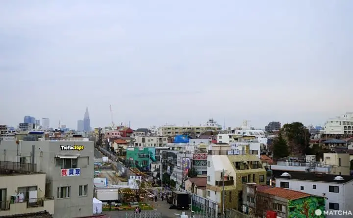view from shimokitazawa