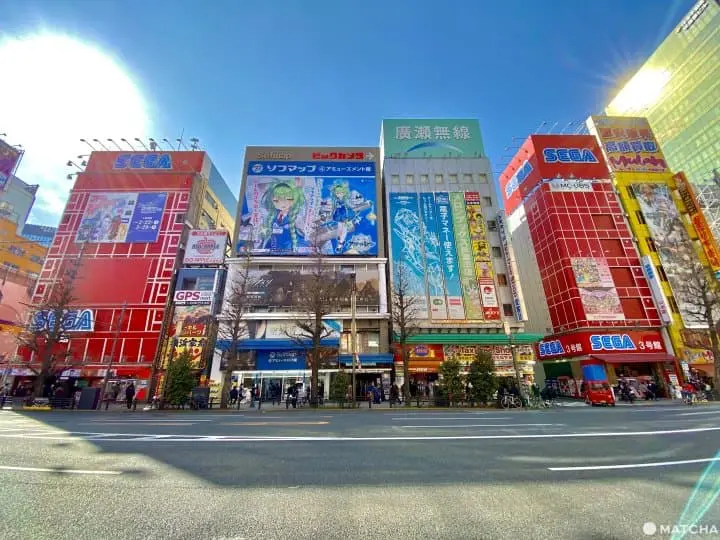 秋葉原大街西側建築