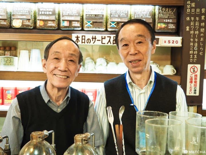 エース珈琲専門店 店主兄弟