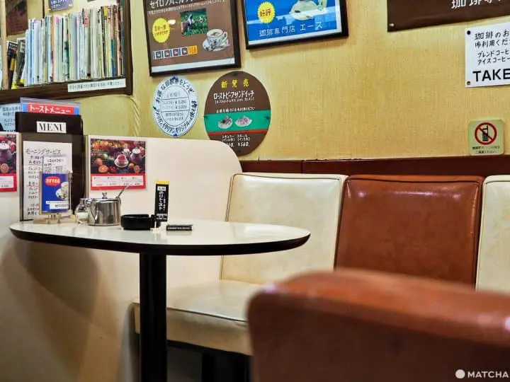 エース喫茶店 元祖海苔吐司小旗子