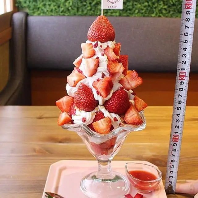 【大阪】6家必吃打卡甜品店　30CM高草莓芭菲、花瓣冰淇淋、燒刨冰、水果三明治