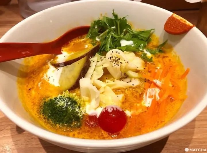 soranoiro vegan ramen
