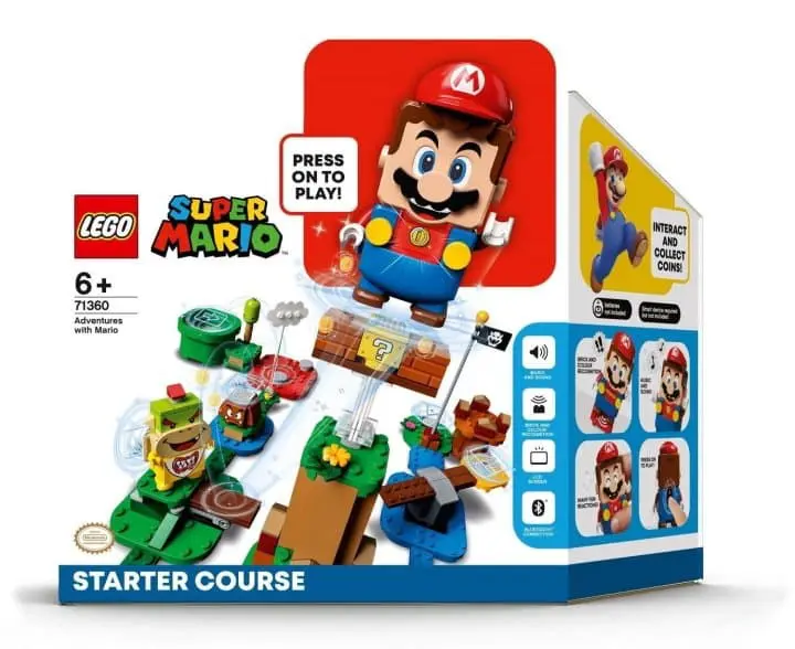 ลุงหนวดมาริโอ้ที่เล่นได้จริงกับมือ! ของเล่นสุดไฮเทค LEGO x ซุปเปอร์มาริโอ้