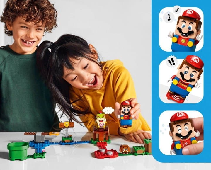 ลุงหนวดมาริโอ้ที่เล่นได้จริงกับมือ! ของเล่นสุดไฮเทค LEGO x ซุปเปอร์มาริโอ้