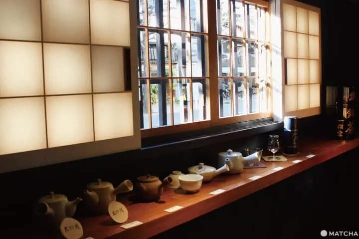 一保堂京都本店茶器