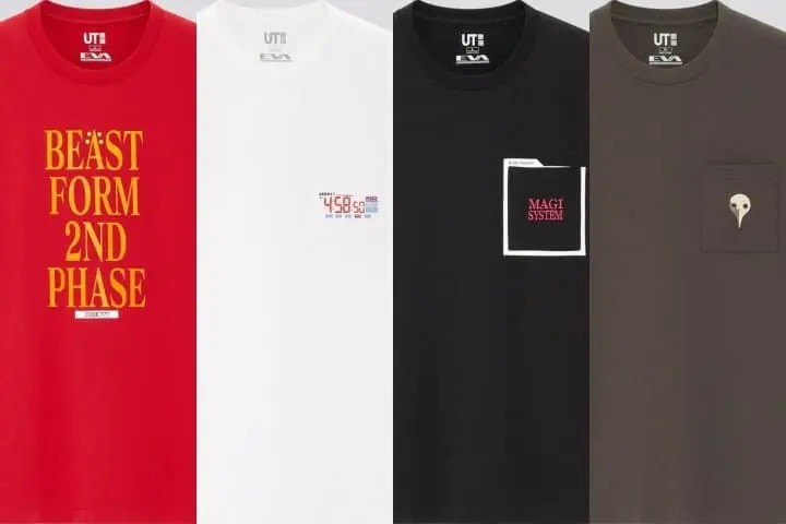 เสื้อยืดลาย EVANGELION จาก UNIQLO UT