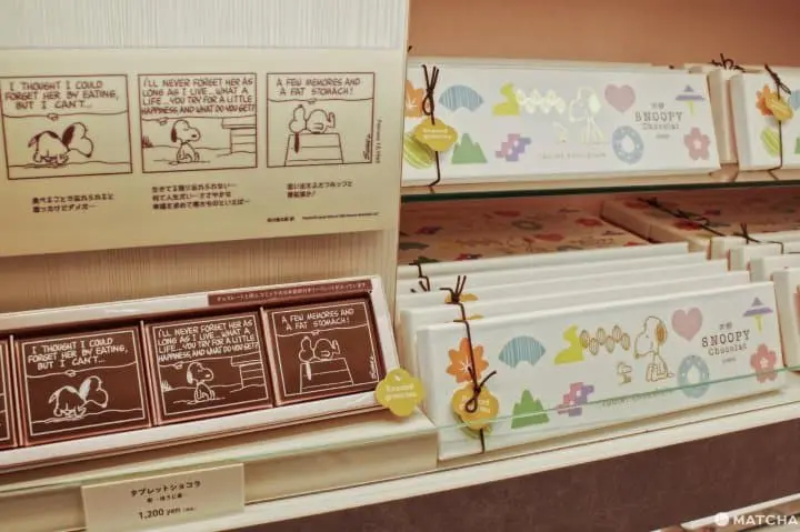 Snoopy Chocolat漫畫巧克力