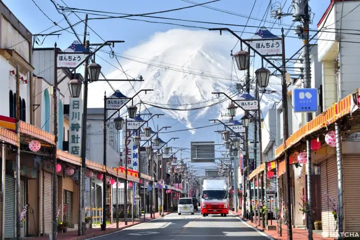 下吉田富士山街道
