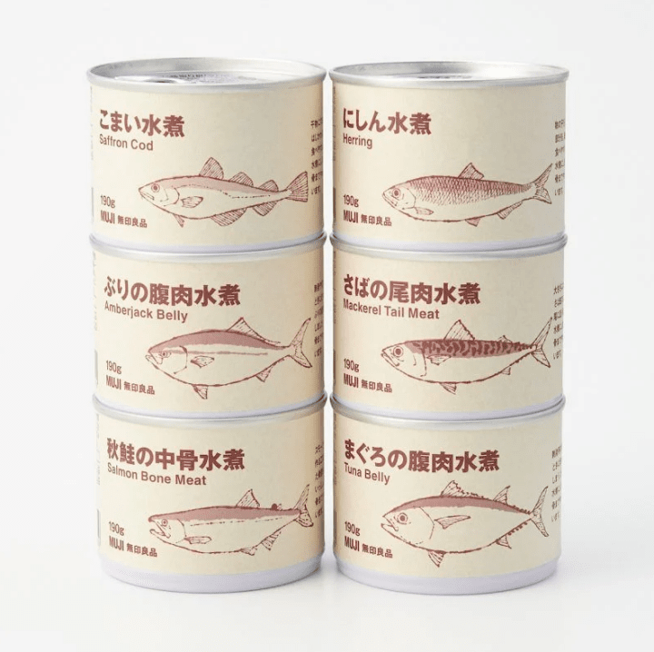 【MUJI 2020】日本無印良品人氣美食新商品 魚的這個部位都有罐頭！