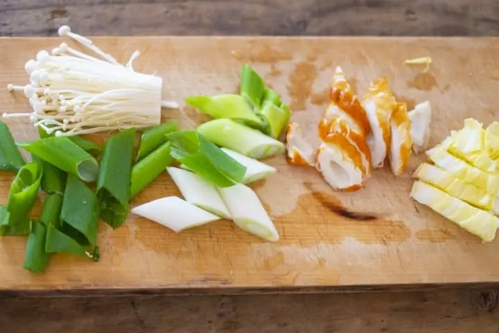 cooking japanese food