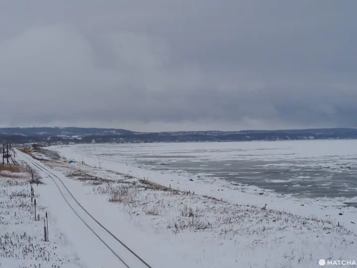 【北海道 車站】老車站的光陰迴廊，沿海而行的流冰物語號