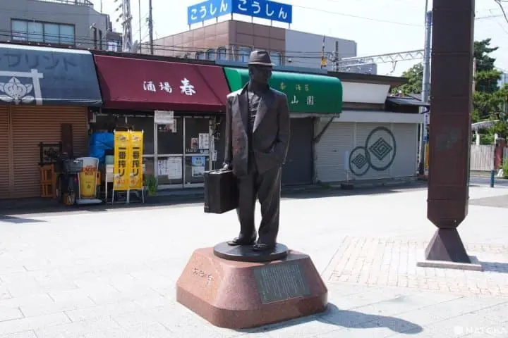 柴又 男人真命苦銅像