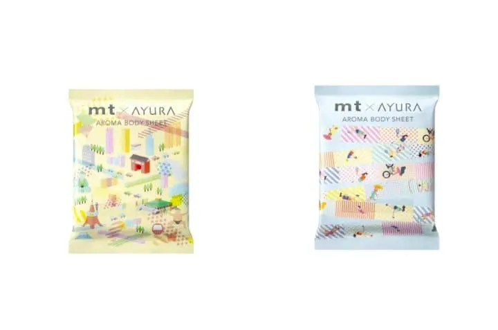 mt AYURA日系保養品與紙膠帶聯名