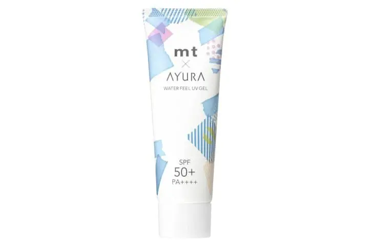 日系保養品與紙膠帶聯名mt AYURA