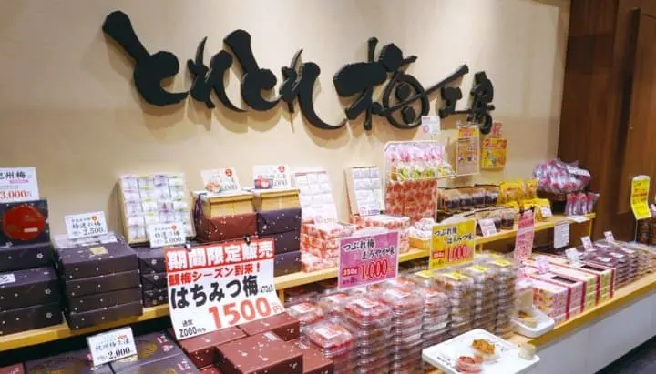 白濱海鮮市場紀州梅干