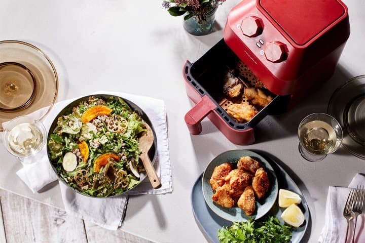 หม้อทอดไร้น้ำมัน récolte Air Oven ความเก๋ที่ห้องครัวคู่ควร