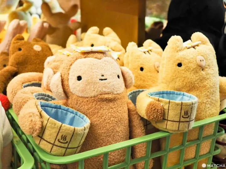 シナダ 泡溫泉猴子玩偶