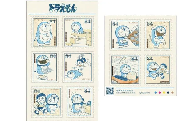 日本郵局 哆啦A夢限定郵票組3