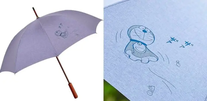 日本郵局x哆啦A夢「雨具系列商品」2