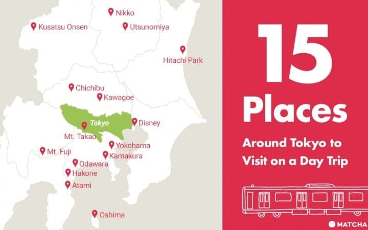 15 Spot Tur Satu Hari yang Dekat Dengan Tokyo!