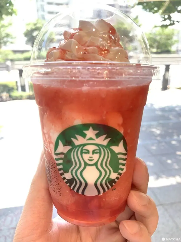 ゴロッと  イチゴ フラペチーノ