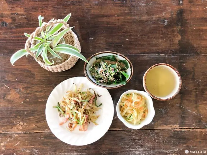 跟石垣島農家學做農家料理 自己採摘自己烹調豐富午餐