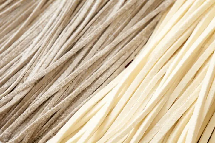 soba and udon