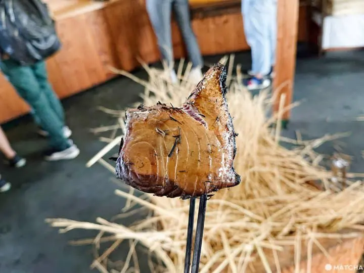 自己動手烤鰹魚 高知名物鰹魚半敲燒2選