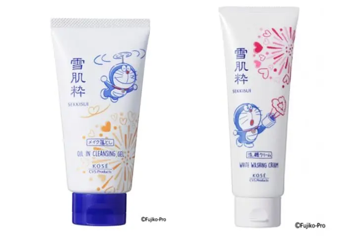 日本7-11雪肌粹x哆啦A夢」第二彈藥妝