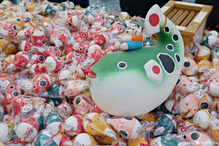 和布刈神社河豚