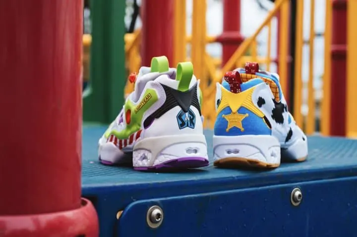 巴斯胡迪玩具總動員BAIT REEBOK 聯名鞋鞋背