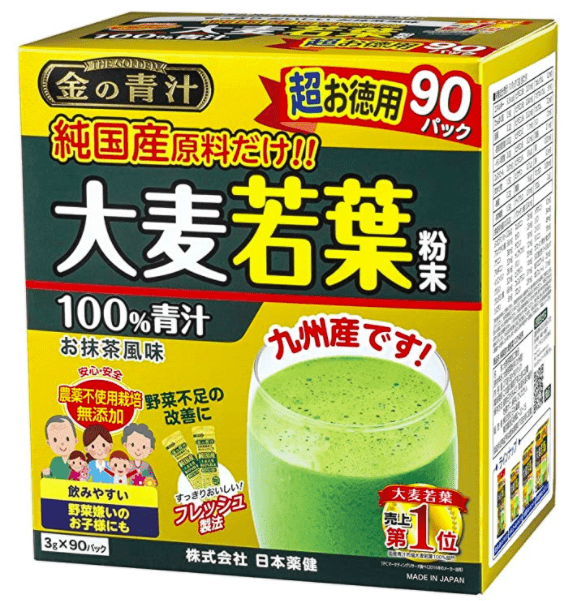 日本女生很愛喝!日本長青商品「青汁」O選