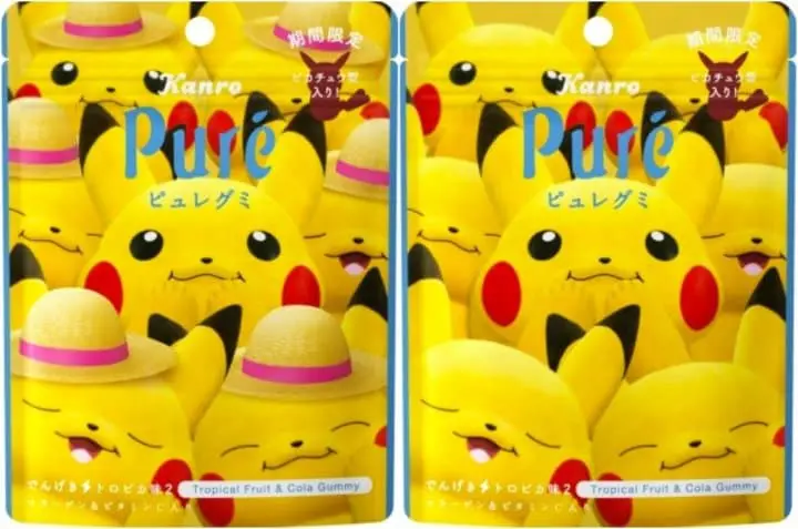 皮卡丘PURE電擊熱帶水果軟糖2