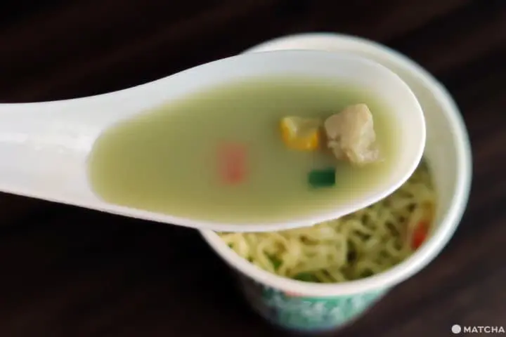 นิชชินคัพนูดเดิล รสชาเขียวมัตฉะ