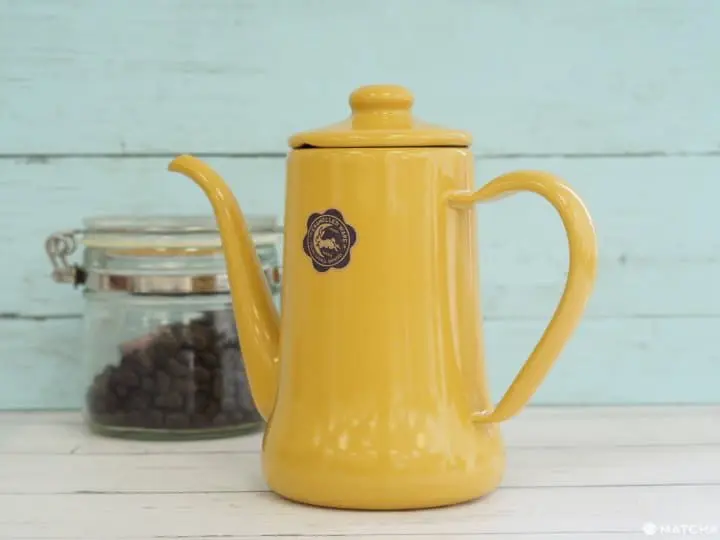 月兔印手沖壺 黃色