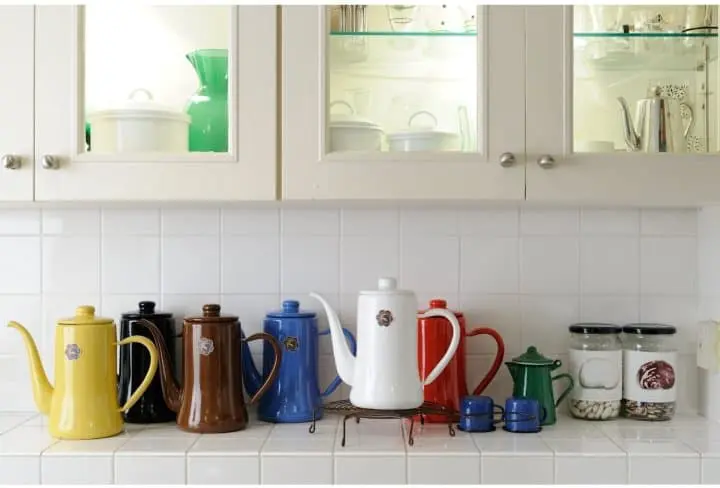 月兔印手沖壺 各色