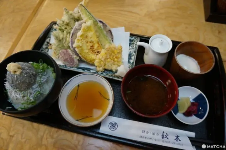 「鎌倉」想吃吻仔魚丼飯！來這家就對了！