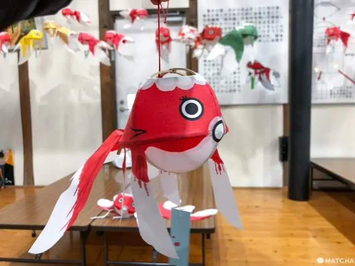 山口柳井白壁老街散步 學做紙金魚燈籠