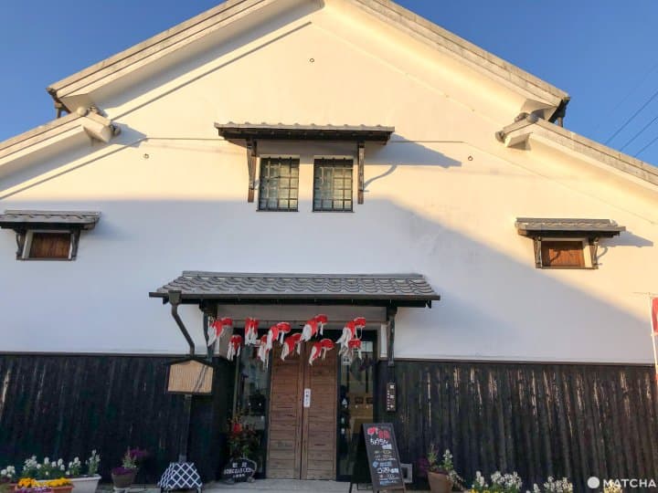 山口柳井白壁老街散步 學做紙金魚燈籠