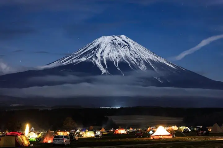 富士山露營