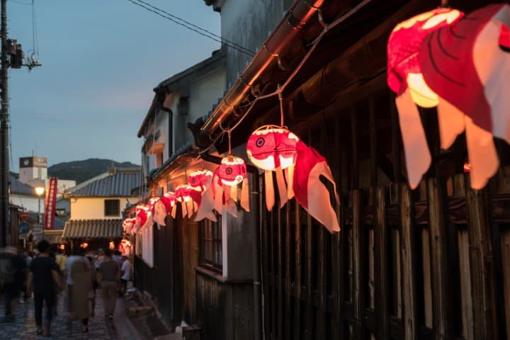 江戶白壁老街 柳井金魚燈籠祭