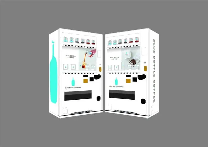 藍瓶咖啡「Blue Bottle Coffee 」自動販賣機